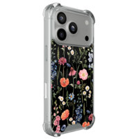 Leuke Telefoonhoesjes iPhone 17 Pro shockproof case - Dark flowers