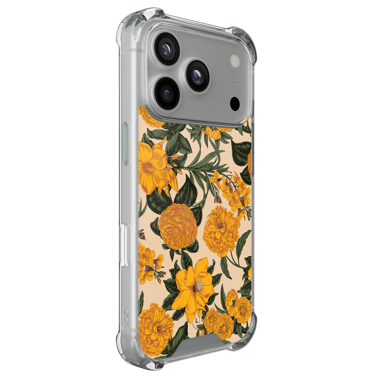 Leuke Telefoonhoesjes iPhone 17 Pro shockproof case - Retro flowers
