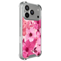 Leuke Telefoonhoesjes iPhone 17 Pro shockproof case - Rosy garden