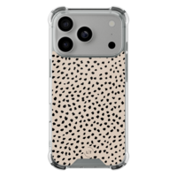 Leuke Telefoonhoesjes iPhone 17 Pro shockproof case - Almond dots