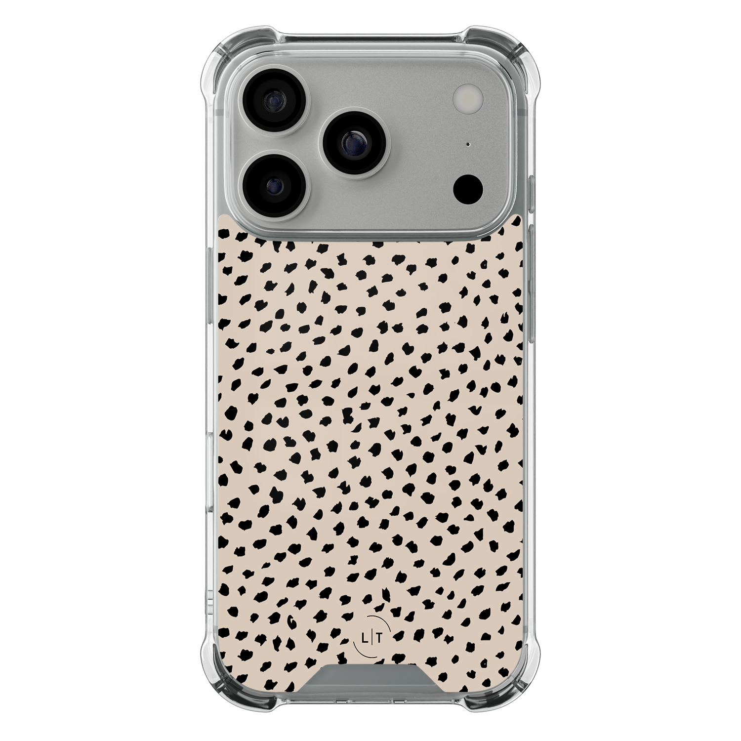 Leuke Telefoonhoesjes iPhone 17 Pro shockproof case - Almond dots