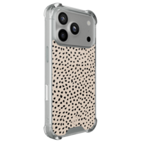Leuke Telefoonhoesjes iPhone 17 Pro shockproof case - Almond dots