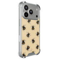Leuke Telefoonhoesjes iPhone 17 Pro shockproof case - Bee happy