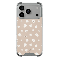 Leuke Telefoonhoesjes iPhone 17 Pro shockproof case - Cute flowers