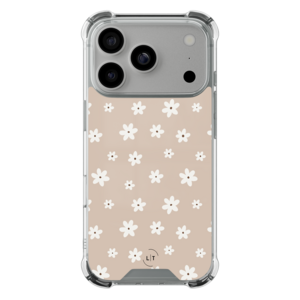 Leuke Telefoonhoesjes iPhone 17 Pro shockproof case - Cute flowers
