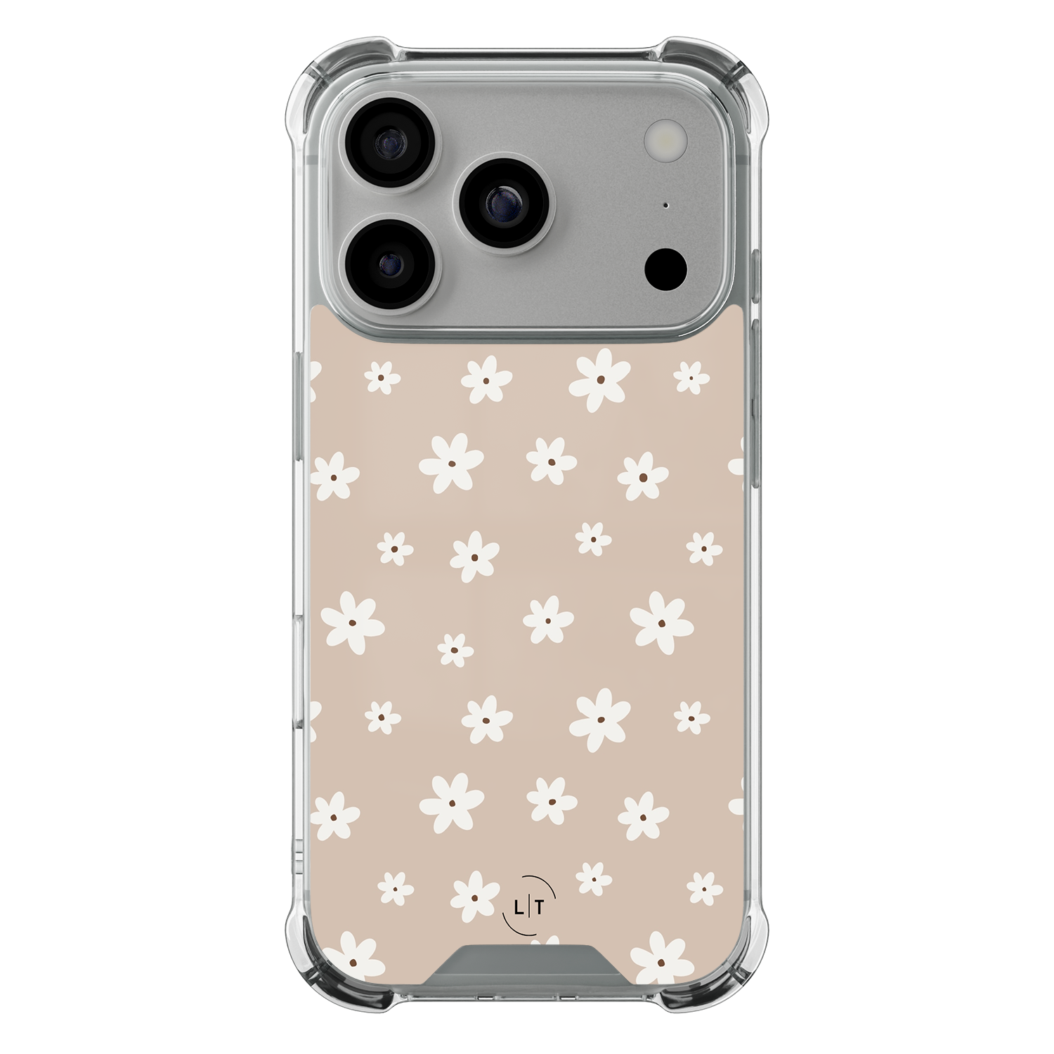 Leuke Telefoonhoesjes iPhone 17 Pro shockproof case - Cute flowers