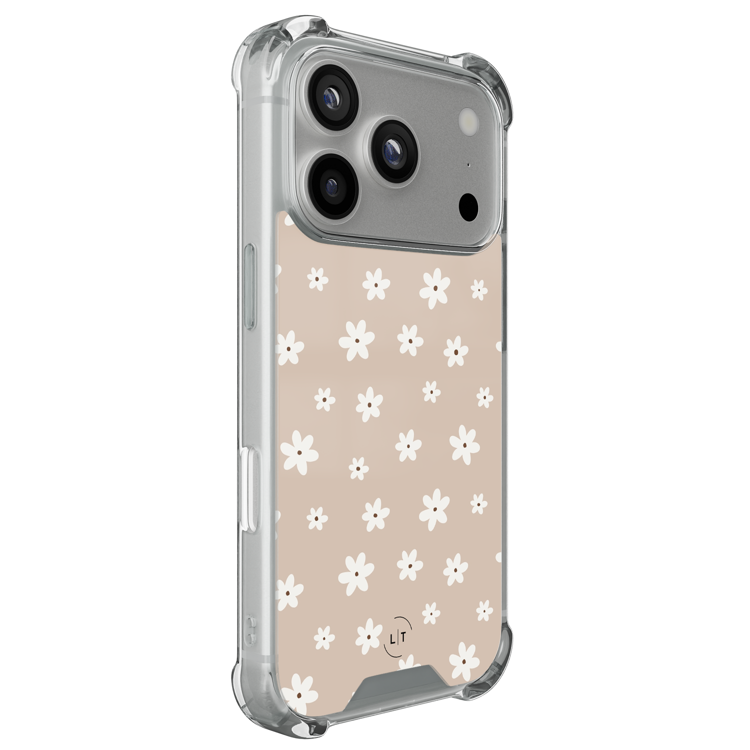 Leuke Telefoonhoesjes iPhone 17 Pro shockproof case - Cute flowers