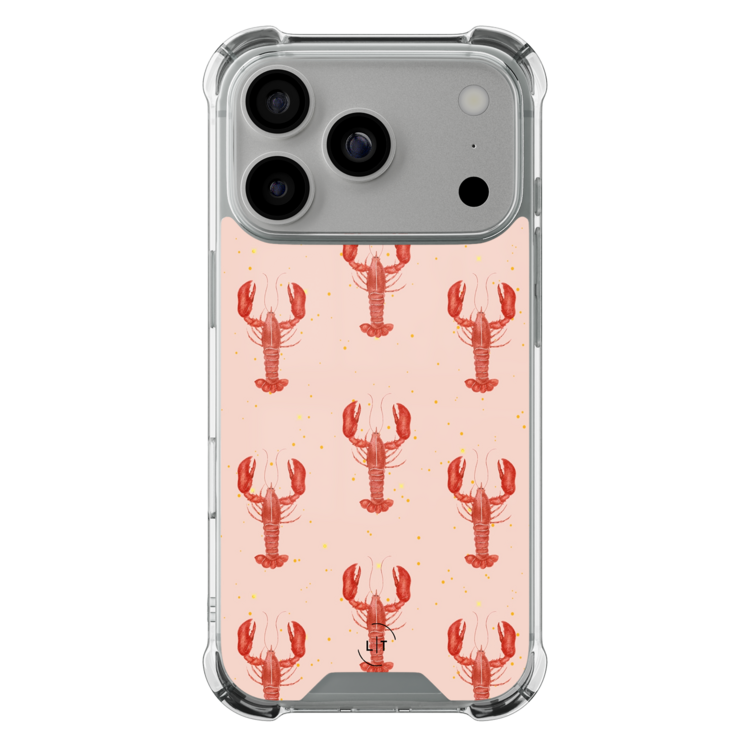 Leuke Telefoonhoesjes iPhone 17 Pro shockproof case - Lobster