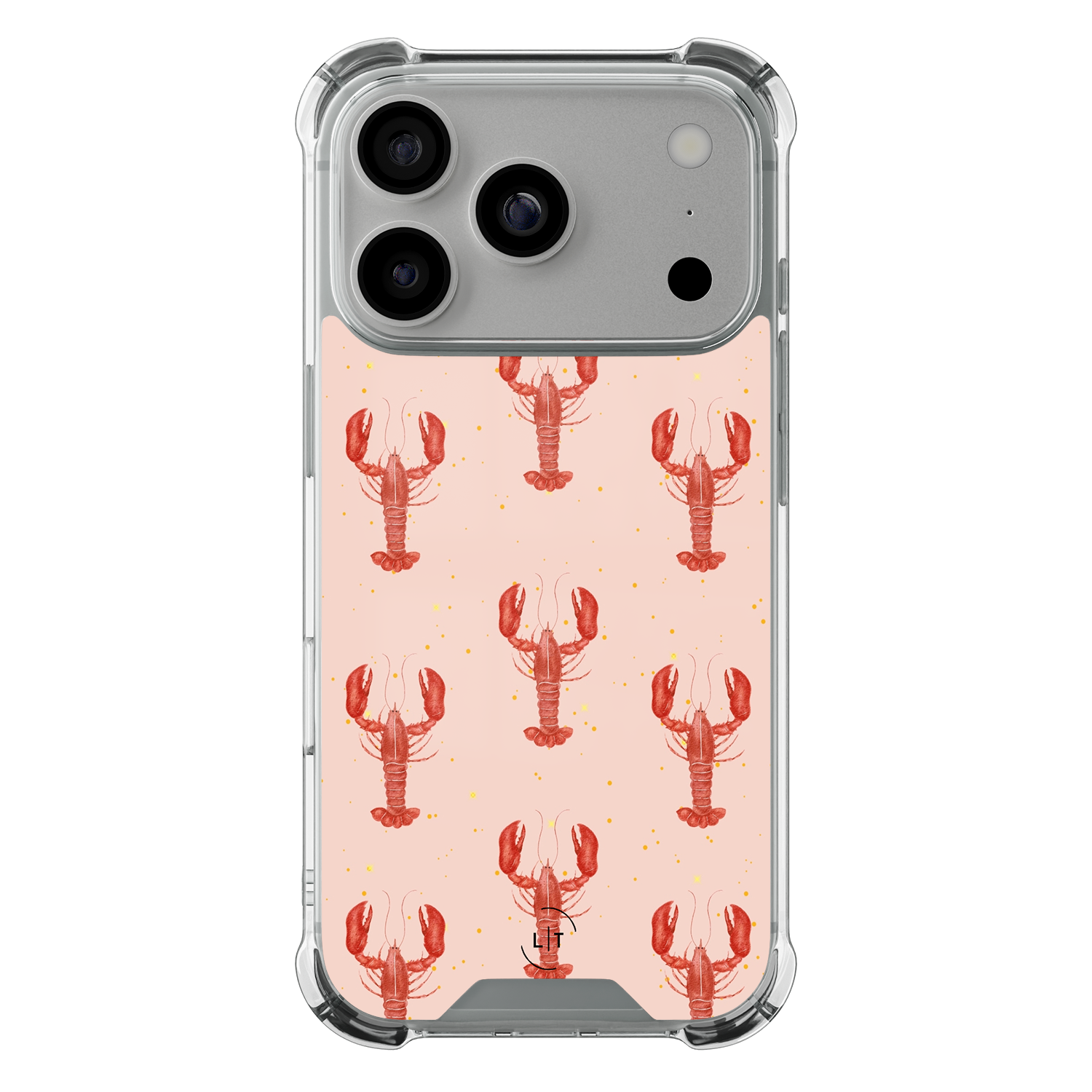 Leuke Telefoonhoesjes iPhone 17 Pro shockproof case - Lobster