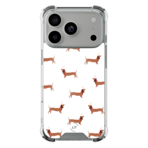 Leuke Telefoonhoesjes iPhone 17 Pro shockproof case - Teckels
