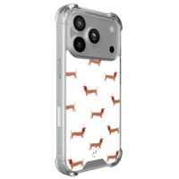 Leuke Telefoonhoesjes iPhone 17 Pro shockproof case - Teckels