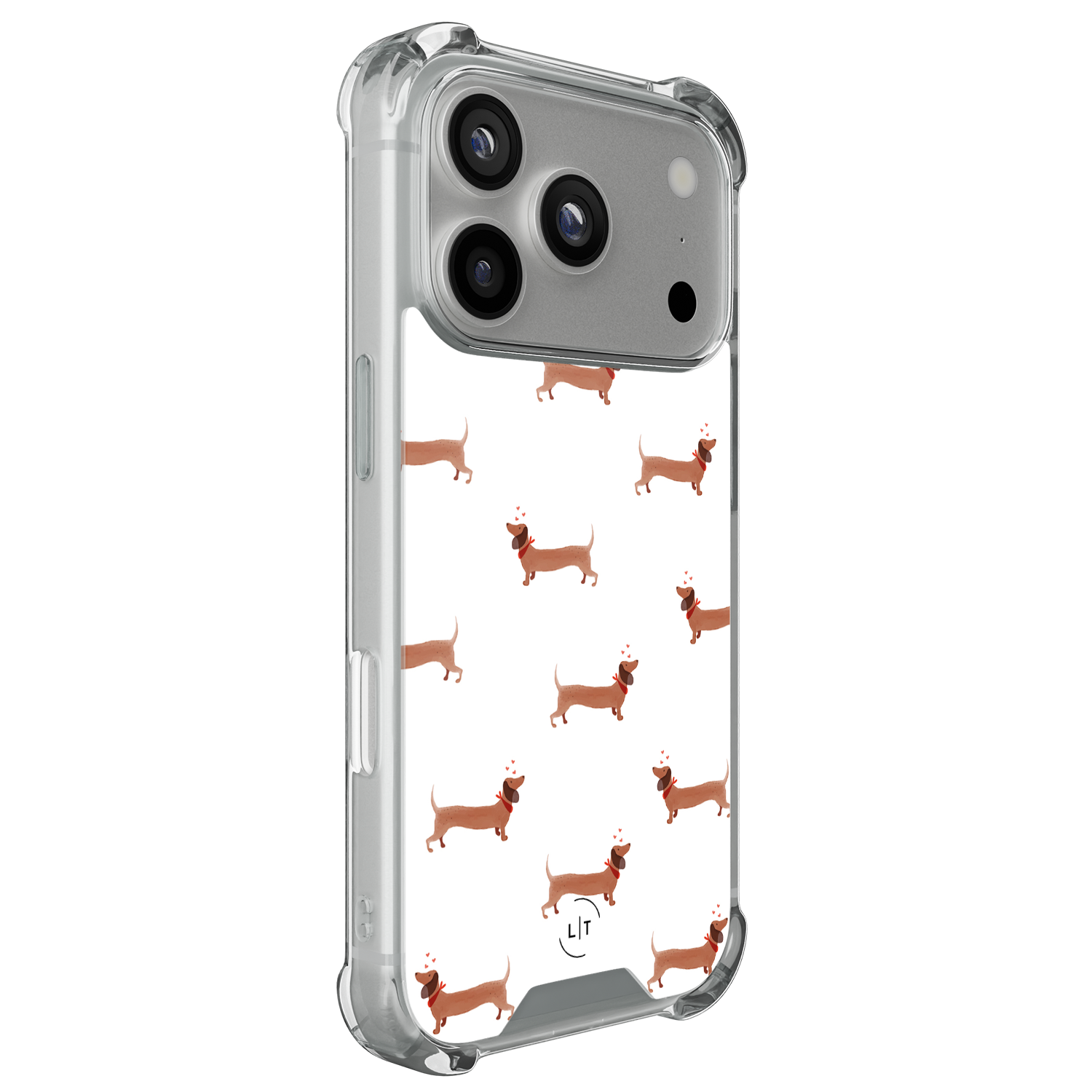 Leuke Telefoonhoesjes iPhone 17 Pro shockproof case - Teckels