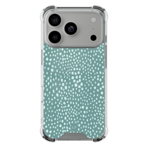 Leuke Telefoonhoesjes iPhone 17 Pro shockproof case - Blue dots