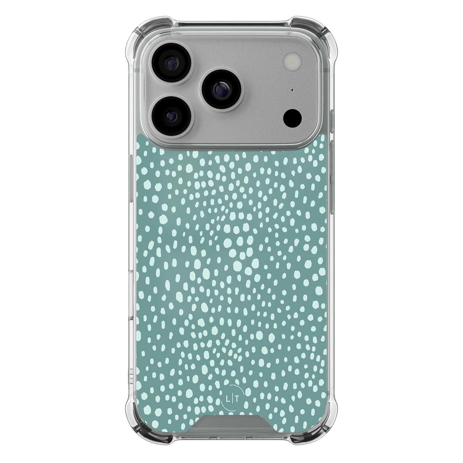 Leuke Telefoonhoesjes iPhone 17 Pro shockproof case - Blue dots
