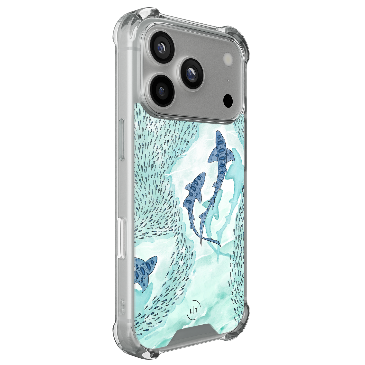 Leuke Telefoonhoesjes iPhone 17 Pro shockproof case - Baby shark