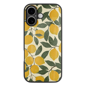 Leuke Telefoonhoesjes iPhone 17 hoesje glas - Citroenen