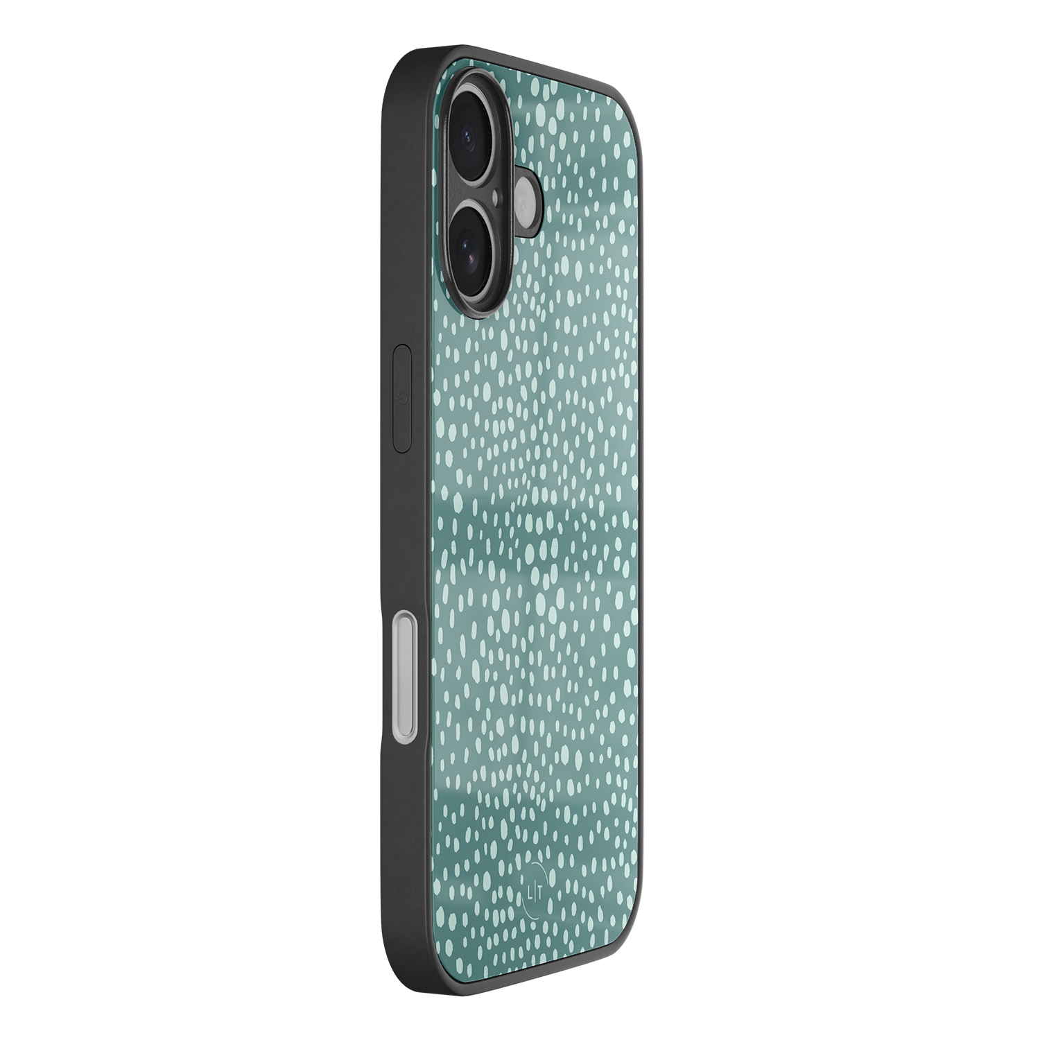Leuke Telefoonhoesjes iPhone 17 hoesje glas - Blue dots