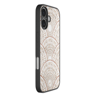 Leuke Telefoonhoesjes iPhone 17 hoesje glas - Boho mosaic