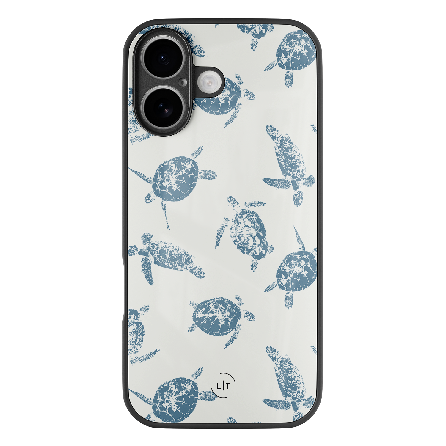 Leuke Telefoonhoesjes iPhone 17 hoesje glas - Sea turtles