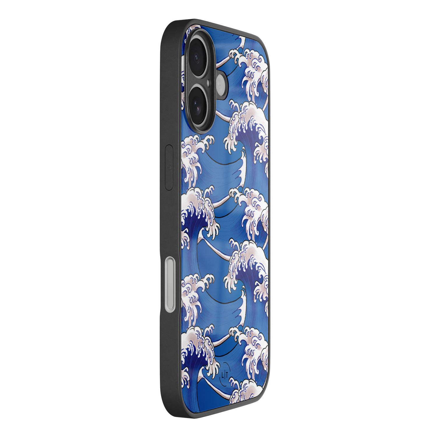Leuke Telefoonhoesjes iPhone 17 hoesje glas - Japanese waves
