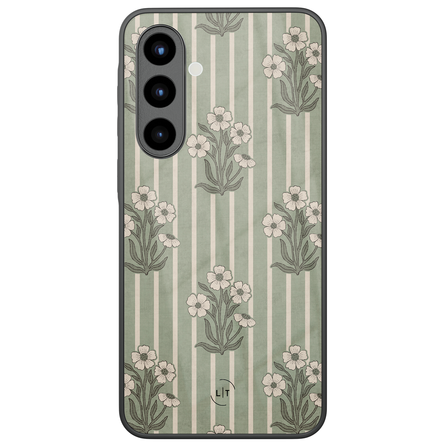 Leuke Telefoonhoesjes Samsung Galaxy A57 hoesje glas - Vintage bloom
