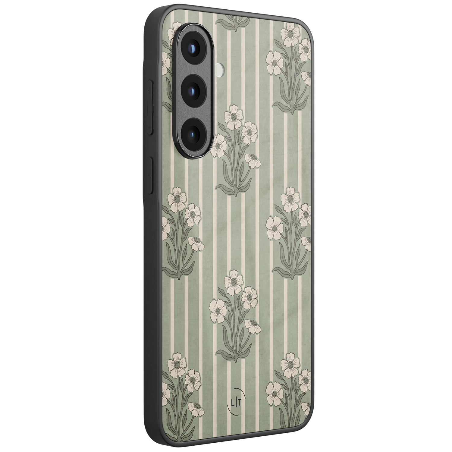 Leuke Telefoonhoesjes Samsung Galaxy A57 hoesje glas - Vintage bloom