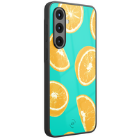 Leuke Telefoonhoesjes Samsung Galaxy A57 hoesje glas - Fresh oranges