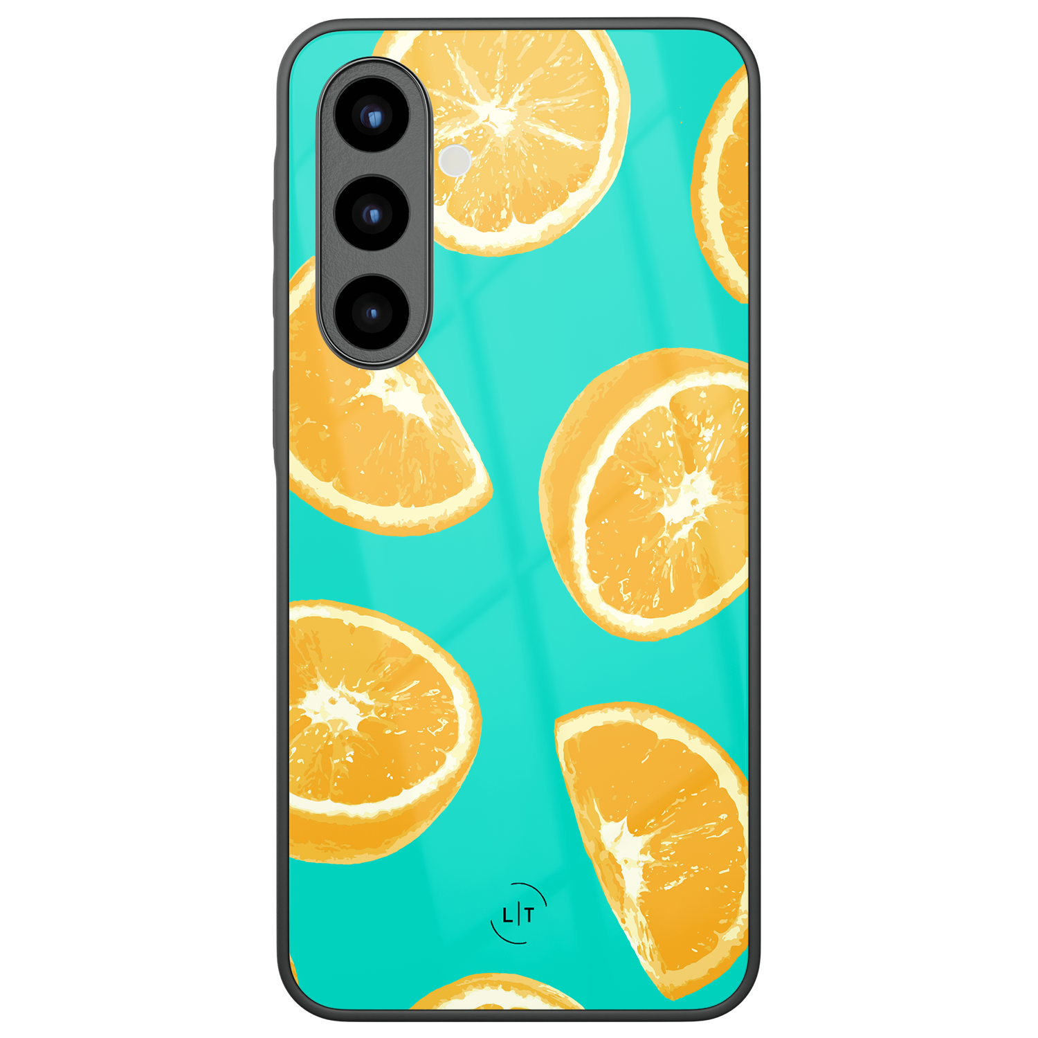 Leuke Telefoonhoesjes Samsung Galaxy A56 hoesje glas - Fresh oranges