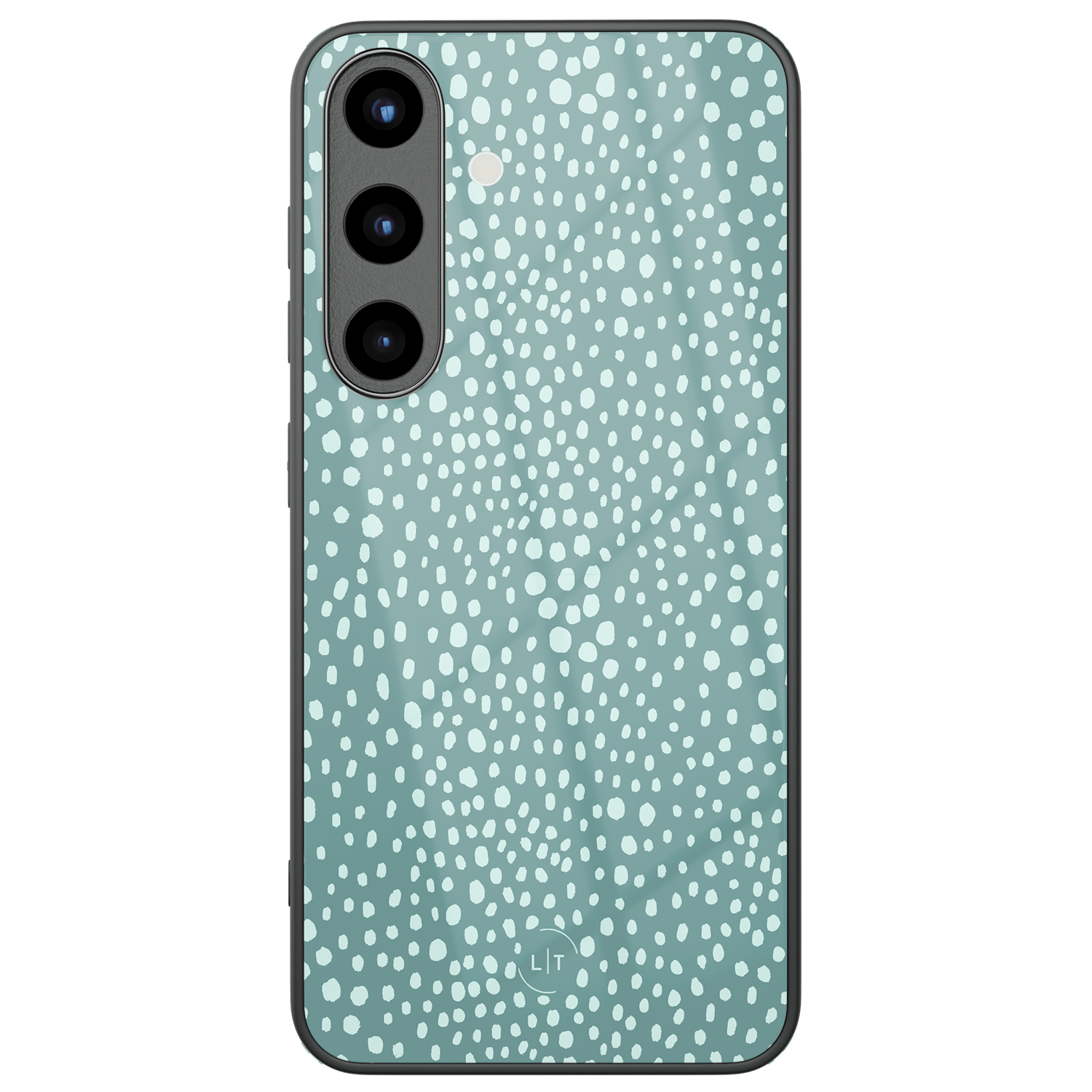 Leuke Telefoonhoesjes Samsung Galaxy S26 hoesje glas - Blue dots