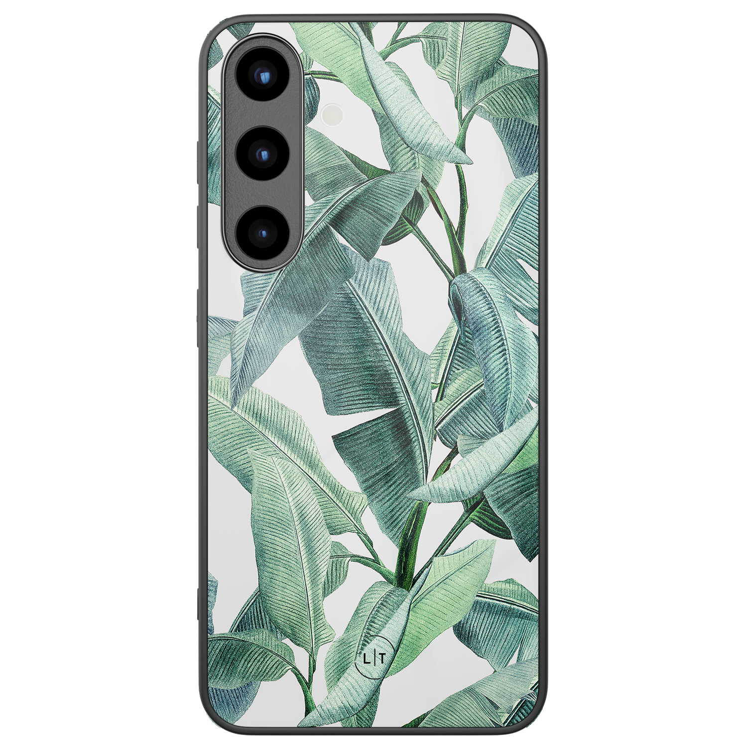 Leuke Telefoonhoesjes Samsung Galaxy S26 hoesje glas - Banana leaves