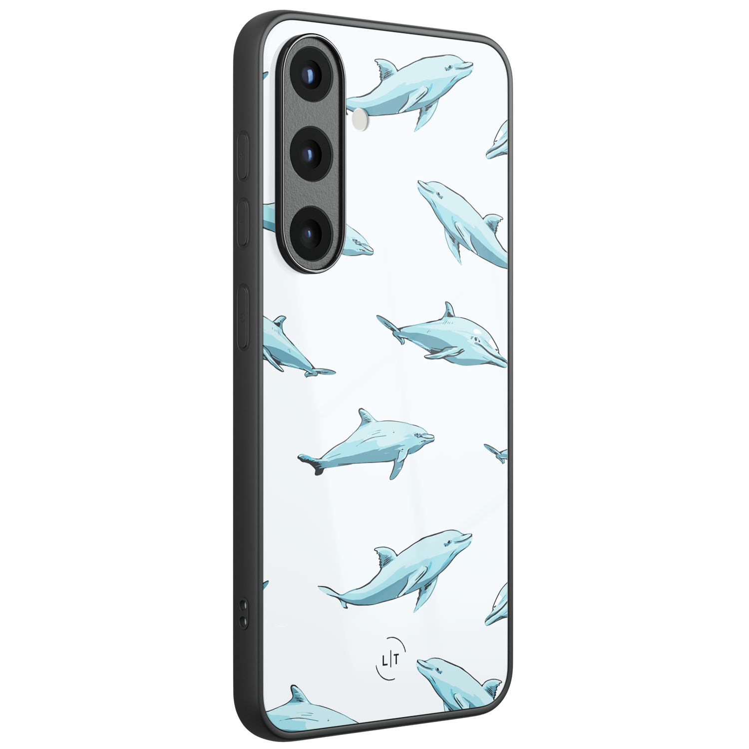 Leuke Telefoonhoesjes Samsung Galaxy S26 hoesje glas - Dolfijnen