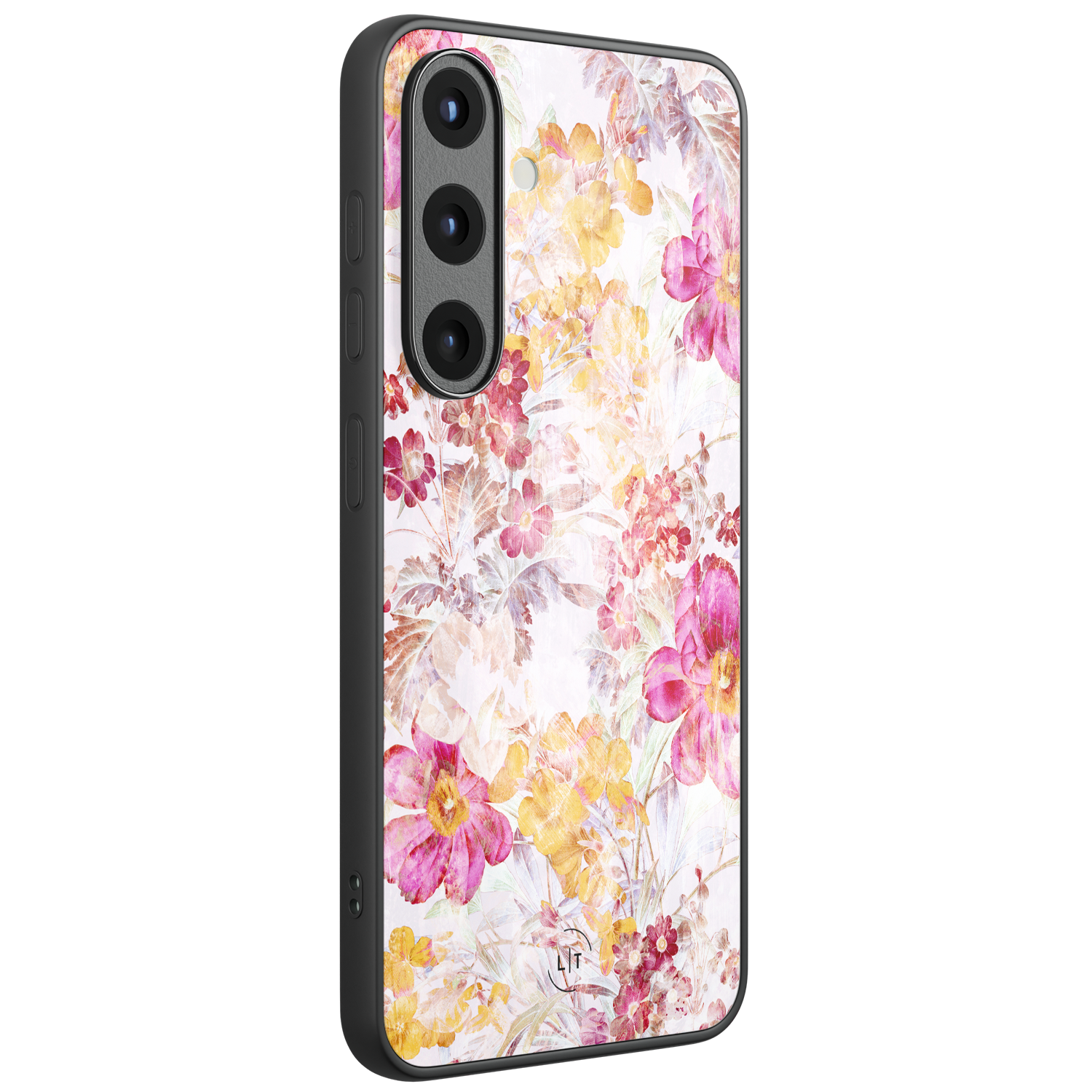 Leuke Telefoonhoesjes Samsung Galaxy S26 hoesje glas - Pink blossom