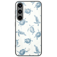 Leuke Telefoonhoesjes Samsung Galaxy S26 hoesje glas - Sea turtles