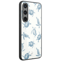 Leuke Telefoonhoesjes Samsung Galaxy S26 hoesje glas - Sea turtles