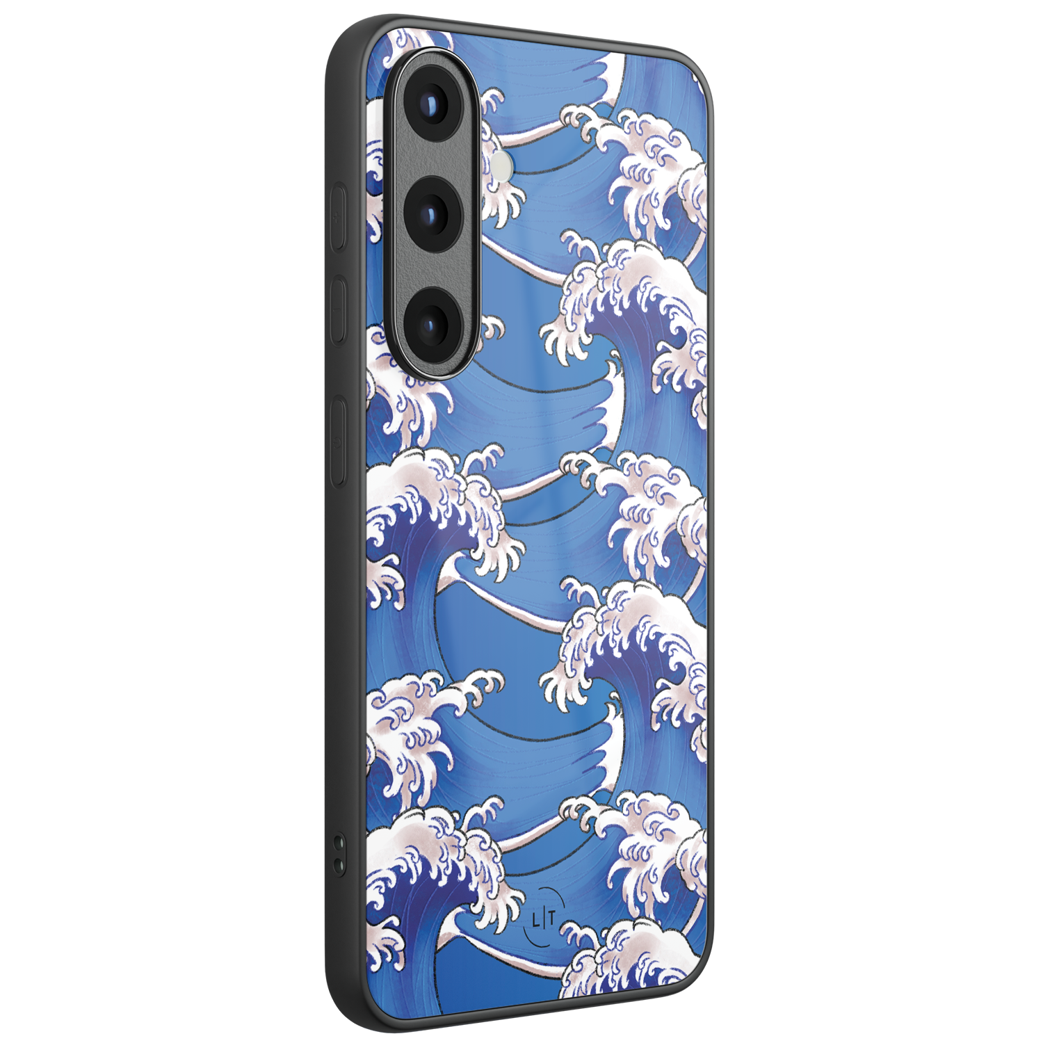 Leuke Telefoonhoesjes Samsung Galaxy S26 hoesje glas - Japanese waves