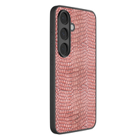 Leuke Telefoonhoesjes Samsung Galaxy S26 hoesje glas - Blush croco