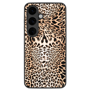 Leuke Telefoonhoesjes Samsung Galaxy S26 hoesje glas - Luipaardprint