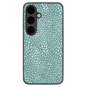 Leuke Telefoonhoesjes Samsung Galaxy S26 hoesje glas - Blue dots
