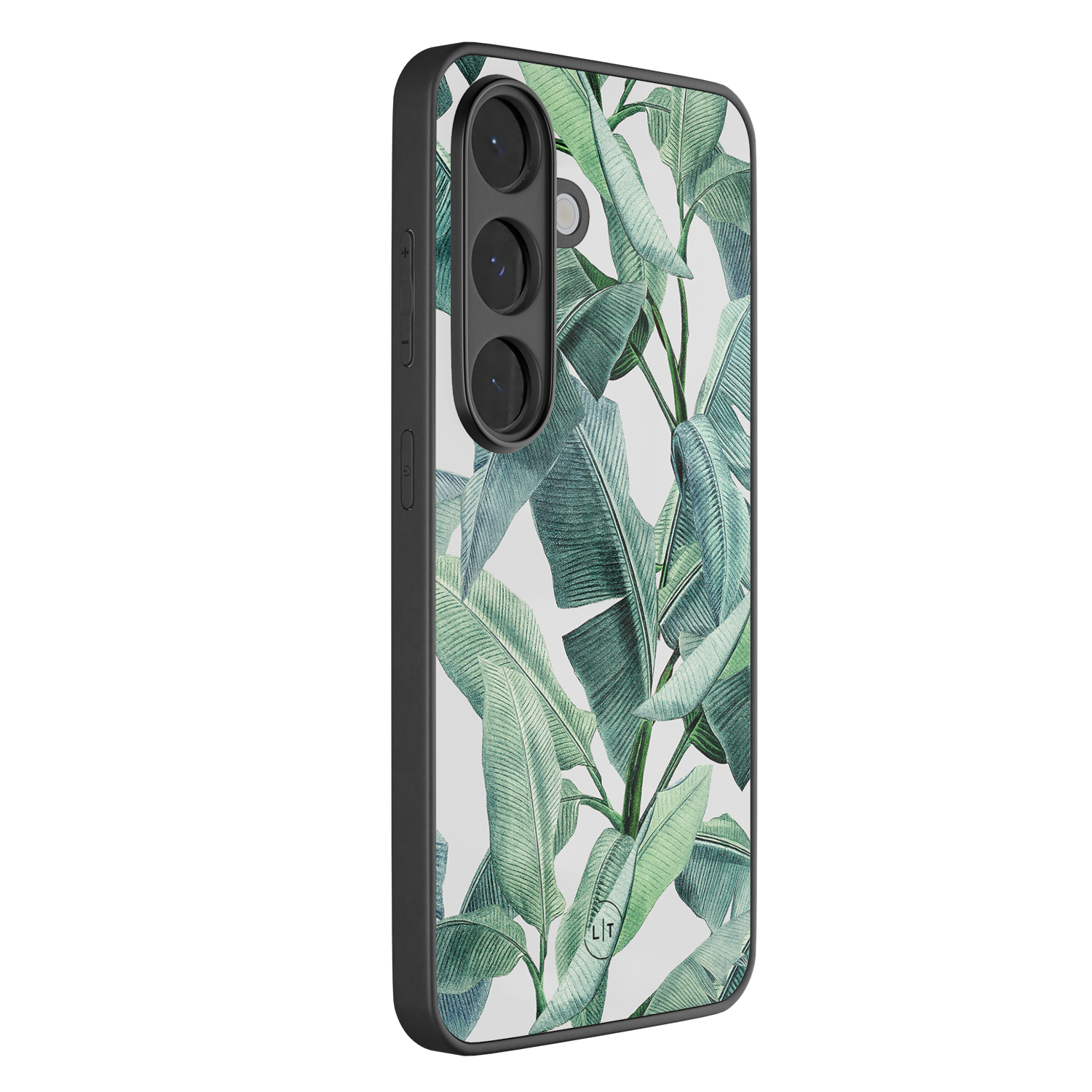 Leuke Telefoonhoesjes Samsung Galaxy S26 hoesje glas - Banana leaves