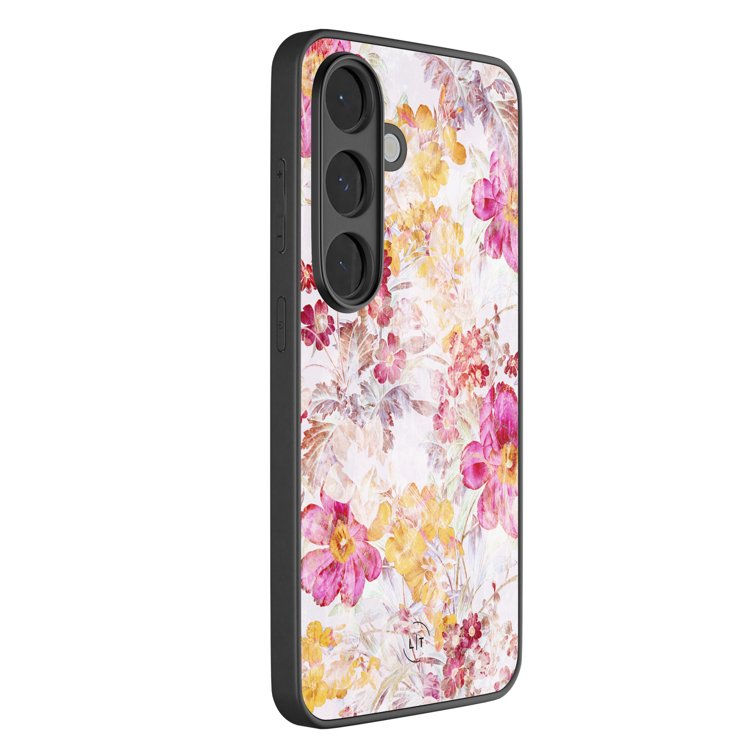 Leuke Telefoonhoesjes Samsung Galaxy S26 hoesje glas - Pink blossom