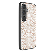 Leuke Telefoonhoesjes Samsung Galaxy S26 hoesje glas - Boho mosaic