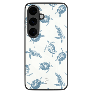 Leuke Telefoonhoesjes Samsung Galaxy S26 hoesje glas - Sea turtles