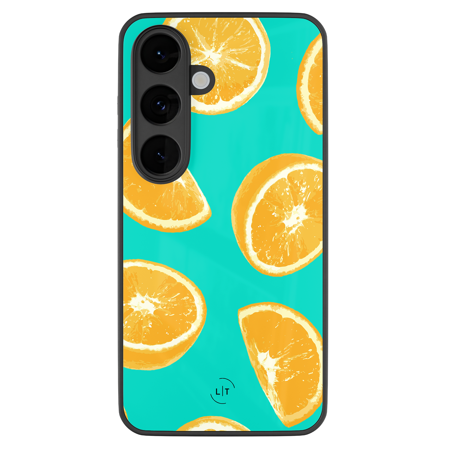Leuke Telefoonhoesjes Samsung Galaxy S26 hoesje glas - Fresh oranges