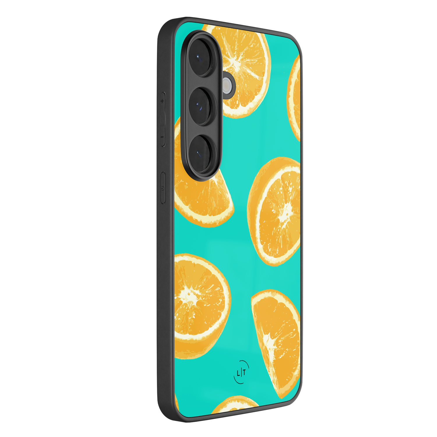 Leuke Telefoonhoesjes Samsung Galaxy S26 hoesje glas - Fresh oranges