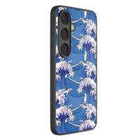 Leuke Telefoonhoesjes Samsung Galaxy S26 hoesje glas - Japanese waves