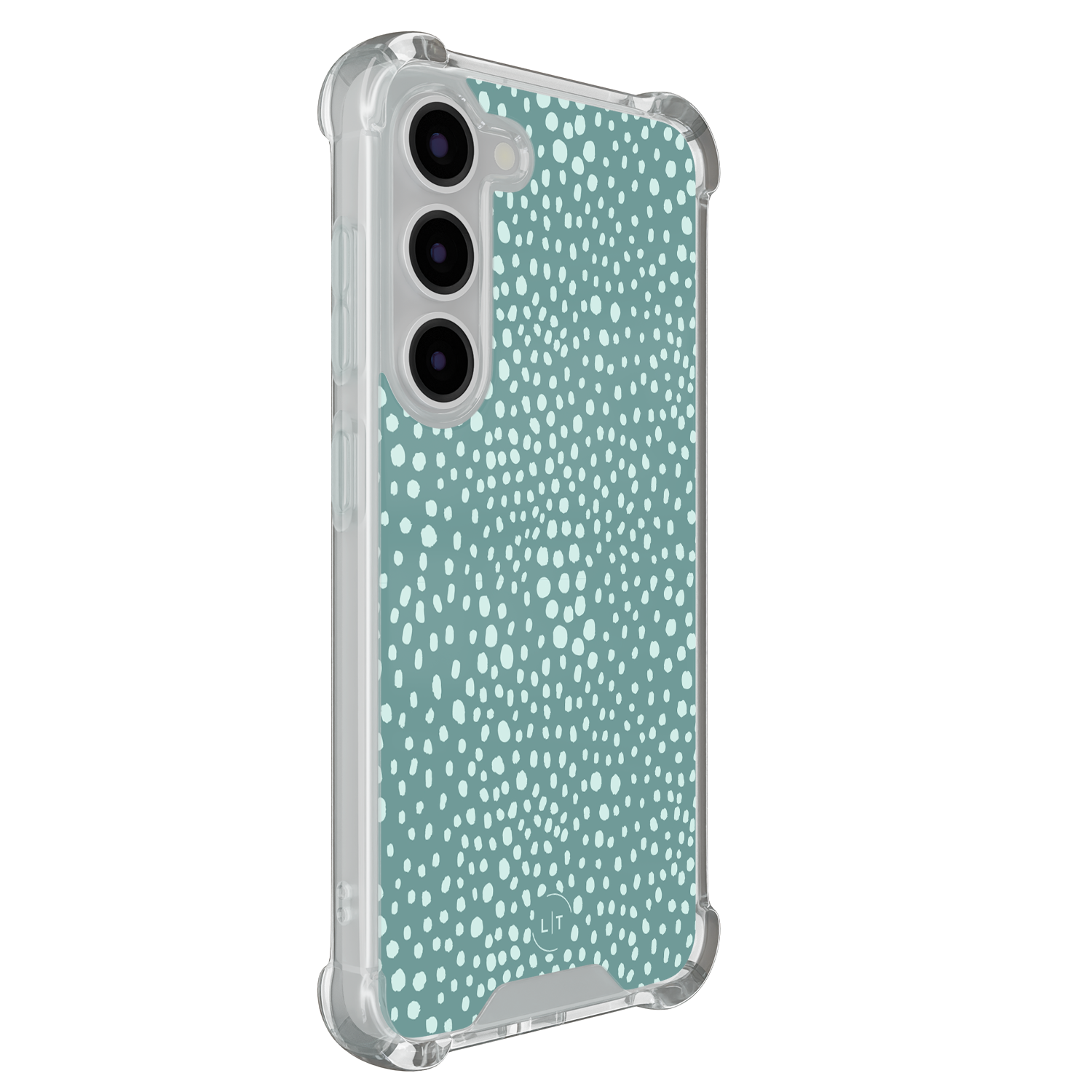 Leuke Telefoonhoesjes Samsung Galaxy S23 shockproof case - Blue dots