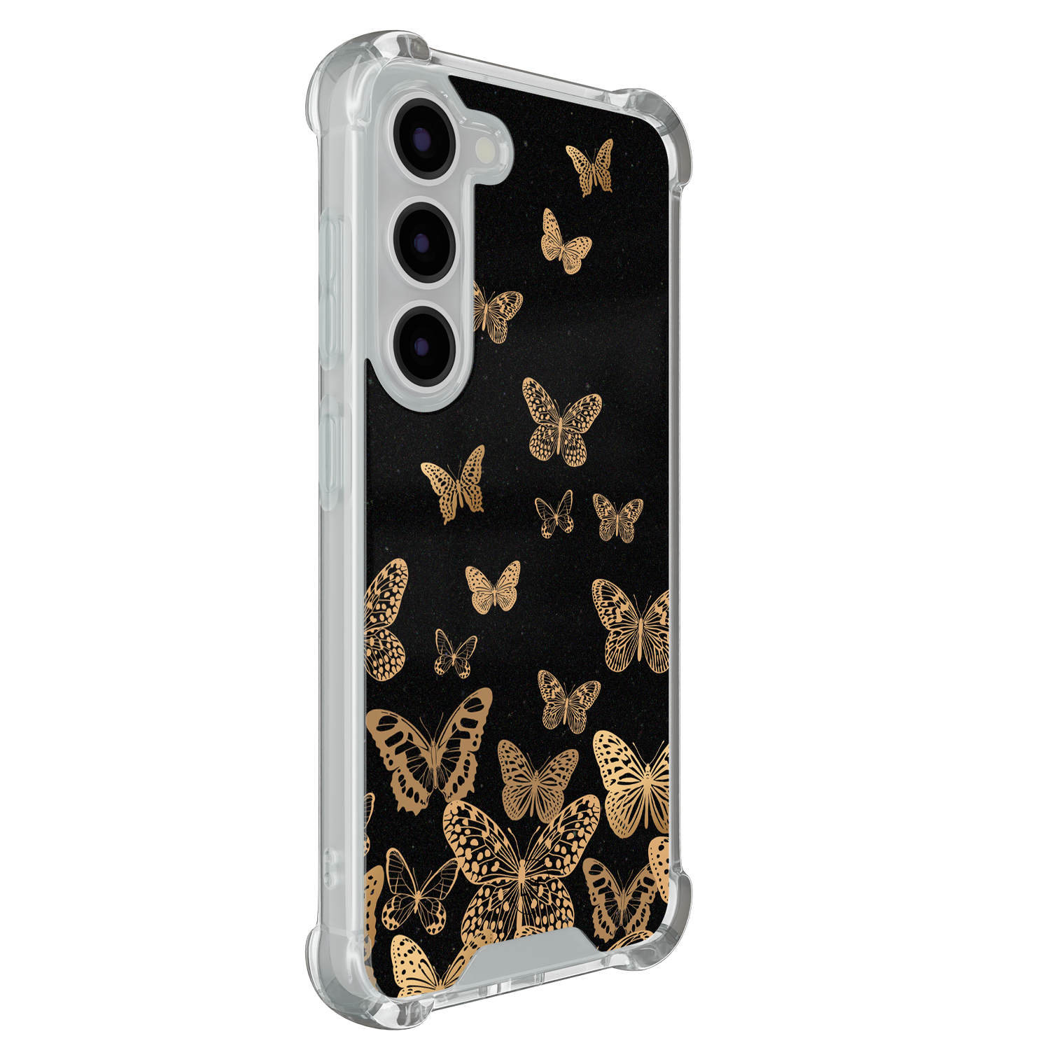 Leuke Telefoonhoesjes Samsung Galaxy S23 shockproof case - Vlinders