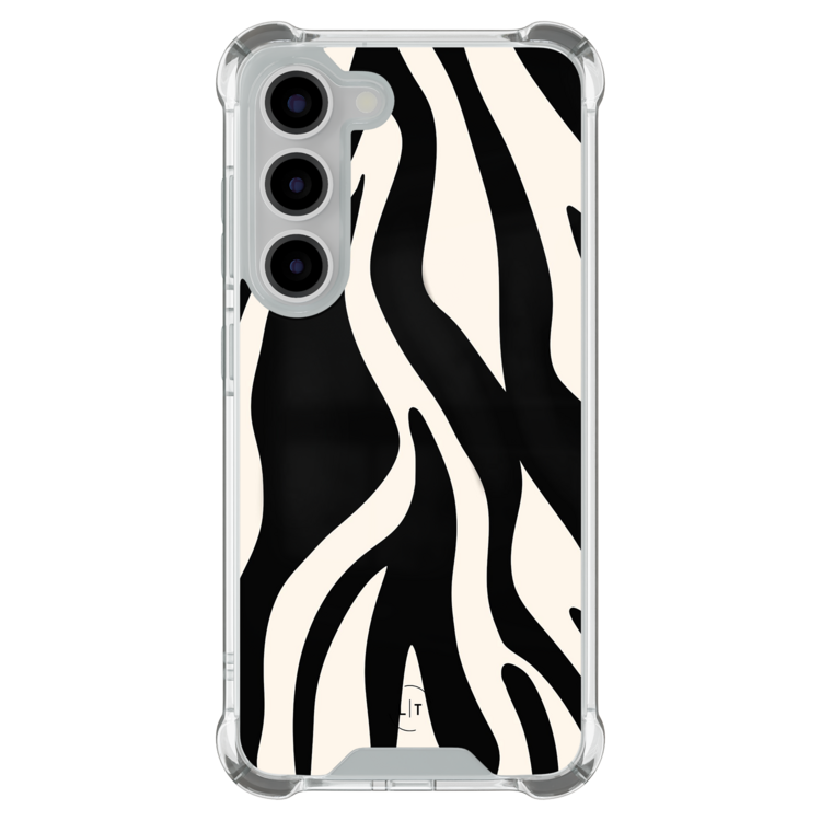 Leuke Telefoonhoesjes Samsung Galaxy S23 shockproof case - Zebra