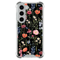 Leuke Telefoonhoesjes Samsung Galaxy S23 shockproof case - Dark flowers