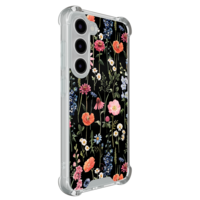 Leuke Telefoonhoesjes Samsung Galaxy S23 shockproof case - Dark flowers